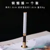 Inserción de Cigarrillos de Latón Hada Suministros para el Hogar Base para Cigarrillos Arrastre para Uso Doméstico Suministros para Cigarrillos Asiento Fragante para Insertar Asiento para Cigarrillos Bandeja de Suministros para Cigarrillos