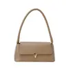 Bolso baguette de diseño simple y nicho nuevo de verano, moderno 2026, elegante y chic, bolso de hombro personalizado para mujer