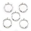 Accesorios de Joyería de Aleación DIY Anillo de Mobius Pulsera Llavero Collar Colgante Decorativo B204