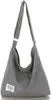 Bolsa de Lona Literaria Transfronteriza Moderna para Mujer Simple de Gran Capacidad Portátil para Hombro Cruzada Tote Personalizada Bolsa León Ling