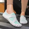 Zapatos Fitness Multifuncionales de Cinco Dedos, Zapatos para Nadar, Zapatos para Vadear, Zapatos para Senderismo en Ríos, Zapatos de Fitness para Interiores para Hombre y Mujer, Zapatos de Entrenamiento para Yoga