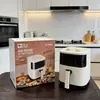 Nueva Freidora de Aire Xianke 6L Gran Capacidad Regalo de Evento de Apertura Regalo de Gama Alta para Clientes Pequeño Electrodoméstico