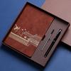 Estilo Nacional Spot Caderno Conjunto de Presente Caderno Espesso Estilo Chinês Retrô Caderno A5 Logo Personalizado