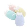 Fonte de Produtos para Gestantes e Bebês: Luvas Anti-Arranhões para Bebê com Cordão Ajustável para Evitar Arranhões no Rosto, Luvas Pequenas para Recém-Nascidos