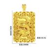 Tienda de Oro Popular Colgante de Arena Dorada Vietnamita para Hombre Marca Dragón Duradero Joyería de Imitación Oro Collar para Transmisión en Vivo Venta al por Mayor