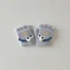 Guantes Infantiles Yipan para Otoño e Invierno, Nuevos, Lindos, Súper Lindos, de Dinosaurio, de Medio Dedo, Guantes Cálidos para Bebés