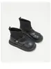 Botines cortos para niña, nueva colección primavera/otoño 2025, botas para niño, botines calcetín para niña, botines de otoño estilo británico, zapatos de princesa para niñas pequeñas