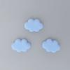 Pegatinas de resina con forma de nube de simulación de dibujos animados creativos para refrigerador, pegatinas magnéticas con mensaje, pegatinas para pizarra blanca, decoraciones para la puerta del refrigerador