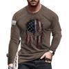 2022 Nueva Camiseta Clásica de Camuflaje de Manga Larga para Hombre Primavera a