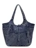 Comercio Exterior Wholesale Jeans Casual Bolso Tote Gran Capacidad Nuevo 2026 Moda Viaje Versátil Bolso de Hombro Único Bolso para Mujer