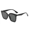 Nuevas Gafas de Sol Cuadradas Grandes de Moda Estilo Celebridad de Internet para Hombres y Mujeres con Rostros Redondos, Cubre Rostro, Aptas para Viajar, Protección para los Ojos, Gafas de Sol con Protección UV