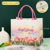 Bolsa de Lona Personalizada con Diseño Impreso, Bolsa de Compras Ecológica, Bolsa de Lona, Bolsa Impresa Multicolor, Bolso de Mano Publicitario Cultural y Creativo, Hecho a Medida