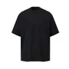Ropa para Hombre Jiayiku 2026 Nuevo Verano Estilo Coreano Personalidad de Nicho Diseño Desconstruido Camiseta Manga Corta Simple y Sensación de Alta Gama