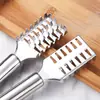 Raspador Multifuncional de Escamas de Pescado de Acero Inoxidable, Removedor Profesional de Escamas de Pescado, Cepillo para Escamas, Se Puede Grabar con Láser con Logo, Al Por Mayor