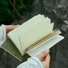 Zaomu A6 Dupont Caderno Série Anos Como Canções Caderno de Bolso Casual e de Aparência Sofisticada com Dourado Caderno