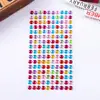 Adesivos de Diamante Coloridos Transfronteiriços Adesivos Acrílicos Adesivos de Recompensa Criativos Feitos à Mão para Crianças e Meninas Adesivos