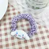 Cuerda para el cabello estilo coreano cerdo anillo para el cabello intestino grueso a cuadros a rayas cuerda para el cabello celebridad de internet chica bolas de salchicha gorda anillo para el cabello al por mayor