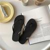 Chanclas Planas de Color Sólido Estilo Coreano de Verano para Pareja, Sandalias Casuales para Exteriores, Zapatos de Playa para el Mar 2169Ss Transpirables
