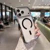 Nuevo Apple Nuevo Color iPhone 17/18 PROMAX Funda Magnética Alta Transparencia Marco de Cámara Funda Protectora para Teléfono a Prueba de Caídas