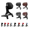 Adecuado para Haojue TR300 Respaldo Plegable Viaje Urbano Aleación de Aluminio Respaldo Telescópico Modificación de Cintura de Motocicleta