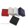 Caja de Empaque para Joyería de Anillos, Aretes y Collares Moda Europea y Americana Caja de Empaque de Regalo de Cartón con Patrón de Diamante de Alta Gama