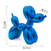 Ornamento Criativo de Cão Soprador Galvanizado para Sala de Estar, Armário de Vinho, Decorações Domésticas, Simples Moderno, Entrada, Janela, Decoração de Celebridade da Internet