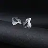 Clip para oreja de resina transparente invisible accesorios para joyería DIY pendientes de aguja de bol sin agujero en la oreja pendientes de clip en U al por mayor