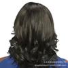 Amazon nueva peluca para mujer cabello corto rizado europeo y americano transfronteriza onda grande peluca completa cobertura de cabeza venta al por mayor pelucas
