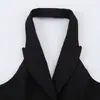Mono Transfronterizo AliExpress Primavera 2026 Nuevo Estilo Nudo Elegante Ajuste Delgado Hebilla Cuello Halter 2657536800