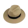 Novos acessórios de fita cartola chapéu de viagem masculino e feminino chapéu retrô britânico estilo coreano moderno chapéu de sol de aba larga para cavalheiro