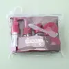 Kit de Seis Garrafas Vazias Reutilizáveis para Viagem Conjunto de Seis Peças Viagem de Negócios Cosméticos de Viagem Garrafas Pequenas Portáteis Frasco com Spray Frasco com Spray Frasco para Loção