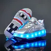 Vsv heelloon zapatos de cuatro ruedas para nuevos estudiantes patines infantiles para adultos zapatos que explotan para niños y niñas desmontables con ruedas