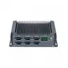 Computadora industrial fanless de 7ª-8ª generación Core con 6 puertos seriales, GPIO, puertos de red duales y sistema industrial embebido