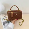 Bolso pequeño cuadrado cruzado de un solo hombro con patrón de diamantes 2026 transfronterizo, bolso tipo caja popular estilo coreano, monedero elegante de alta gama