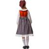 Vestido Floral Infantil de Comercio Exterior Transfronterizo Halloween Pastoral Cosplay Niña Pequeña Vestido de Mendiga Fiesta Actuación
