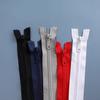 Abrigo de uniforme escolar para niños, chaqueta de plumón, ropa, cremallera larga de resina No. 5, accesorios, cremallera larga, negro, rojo, blanco