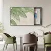 Pintura Decorativa para Caixa de Medidor de Energia, Tampa Decorativa para Quadro de Distribuição, Quadro Suspenso com Plantas Verdes, Tampa de Interruptor, Mural para Caixa de Baixa Tensão