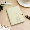 Lote Misto 2Capa de CouroCaderno Espesso A4, Caderno Muito Espesso, Planejador de Couro Sintético, Caderno de Reunião Espesso, B5 Estilo Simples