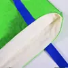 Sacola de Papel Dupont Verde com Logo Personalizado, Bolsa Lavável Cultural e Criativa, Sacola para Compras de Roupas em Shopping Center, Padrão Impresso Personalizado