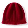 Novo chapéu de cashmere com proteção para as orelhas para mulheres, quente e à prova de frio, chapéu simples versátil à prova de vento, touca para atividades ao ar livre, chapéu para ciclismo à prova de frio