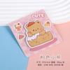 Ins Cartoon Alien Post-it Notes Atacado Cute Girl's Heart Message Notes Notes Notes para estudantes Adesivos de alto valor de cor N