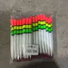 Boia de Plástico Boia Extra Grossa Boia de Nylon Boia de Cabeça Redonda Grande Chamativa Boia com Haste Inserível Luminosa Boia de Plástico