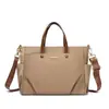 2025 Nueva Bolsa para Computadora de Tela Oxford Impermeable Engrosada, Bolsa Cruzada, Bolso de Hombro para Viajes Diarios, Bolso Tote Portátil de Gran Capacidad