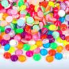 Weichen Imitação Diamante Hot Austríaco Fluorescente Neon Base Cola Mocha Vidro Diamante Cristal Adesivo Manicure Diamante DIY Acessórios de Roupa