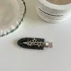 Pinza para el Cabello de Acetato Sin Costuras con Estrella de Pedrería y Brillo Fino Pinza de Pato para Maquillaje Pinza para Flequillo Moda Retro Accesorio para el Cabello Nuevo