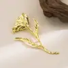 X0381 Broche de Tulipan con Diseño Personalizado Retro, Pin Elegante y Versátil, Accesorios Exquisitos de Gama Alta de Nicho para Mujeres