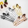Amazon Transfronterizo Acero Inoxidable 410 Cintura Pequeña Gama Alta Restaurante Occidental Juego de Cuchillo y Tenedor para Bistec Postre Café Cuchara