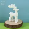 Nuevos adornos de alce navideño para paisajes en miniatura, con un diseño temático de bosque, con una estética de alta gama y artesanía única, perfectos para manualidades DIY y como piezas decorativas