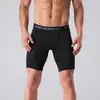 Leggings de Baloncesto para Hombre Deportes Correr Equipo de Fitness Compresión Entrenamiento Ropa Interior de Cinco Puntos Alta Elasticidad Secado Rápido Pantalones Cortos Ajustados