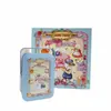 Caja de Regalo de Navidad, Dulces Festivos, Regalo Souvenir para Amigos Hombres y Mujeres, Caramelo de Jarabe de Pera, Dulces de Boda, Personalización de Caja de Lata